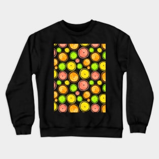 Refreshing Juicy Citrus Mix Crewneck Sweatshirt